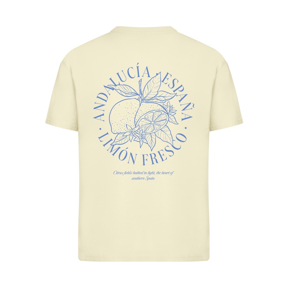 Miss Tee - Andalucia Espana Limon Fresco Citrus Dames Tshirt - Geel